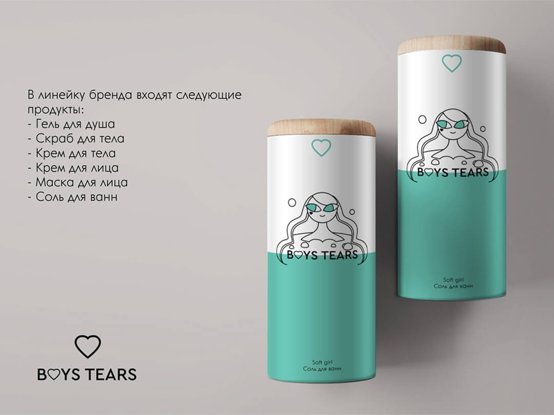 Иллюстрация на мокапе продукции