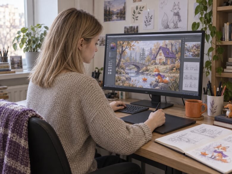 Векторная графика в Adobe Illustrator